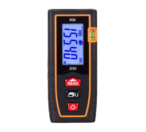Лазерный дальномер RGK D30 30 м Лазерный дальномер RGK D30 30 м